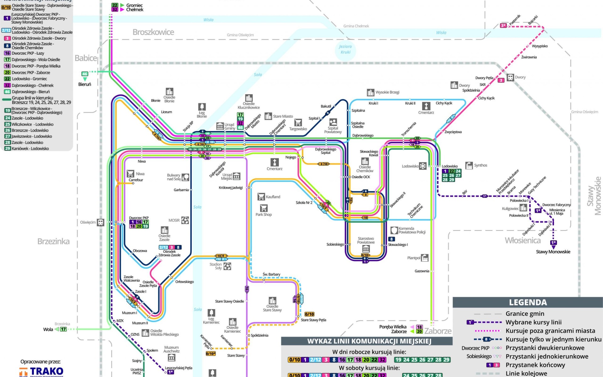 Oświęcim. Zmiany w rozkładzie jazdy MZK. Więcej połączeń autobusowych pozwoli na wygodne podróżowanie