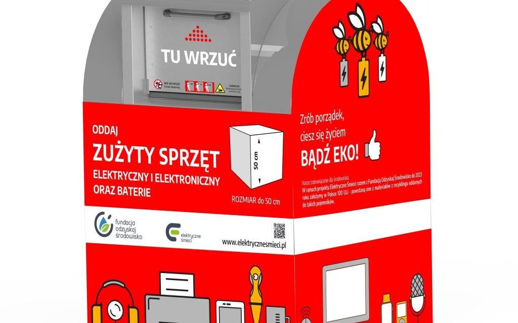 Oświęcim. Rusza projekt „Elektryczne śmieci”, który ma zachęcić mieszkańców do selektywnej zbiórki odpadów zużytego sprzętu w pobliżu miejsca zamieszkania