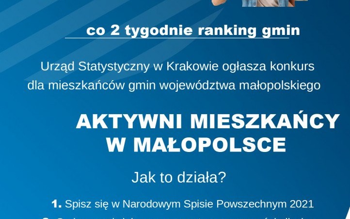 Konkurs „Aktywni mieszkańcy w Małopolsce”