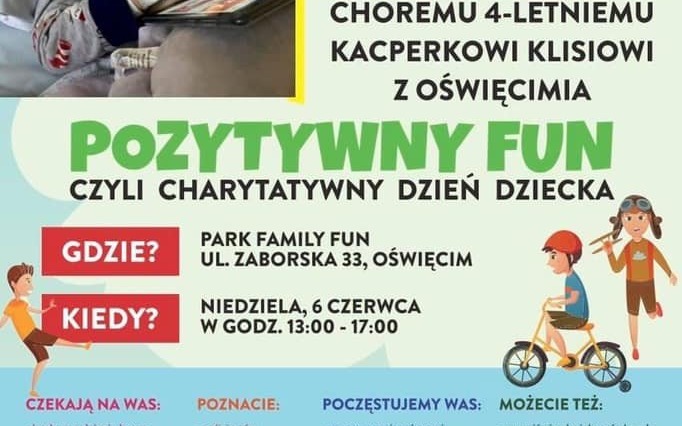 Pozytywny Fun dla Kacperka już 6 czerwca