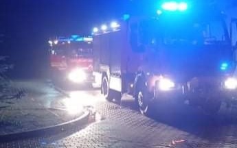 Oświęcim. Deszcz, grad i burza. To była trudna noc dla druhów z OSP