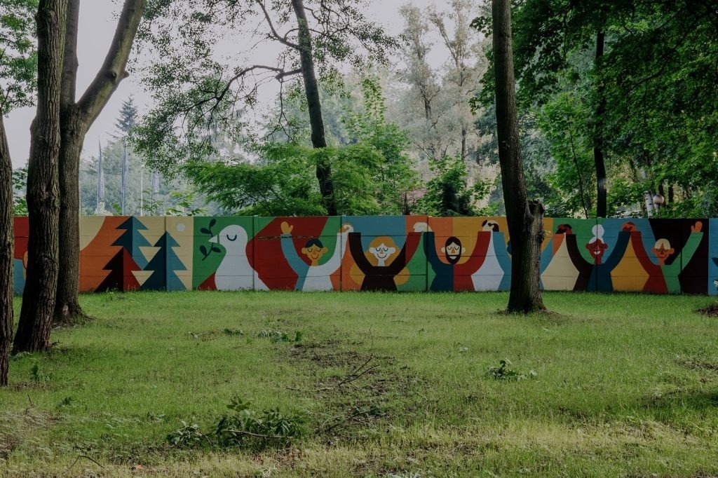 Pokojowy mural w Oświęcimiu już gotowy!