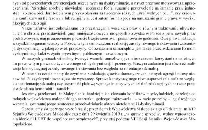 Oświęcim. Prezydenci małopolskich miast apelują do władz województwa małopolskiego
