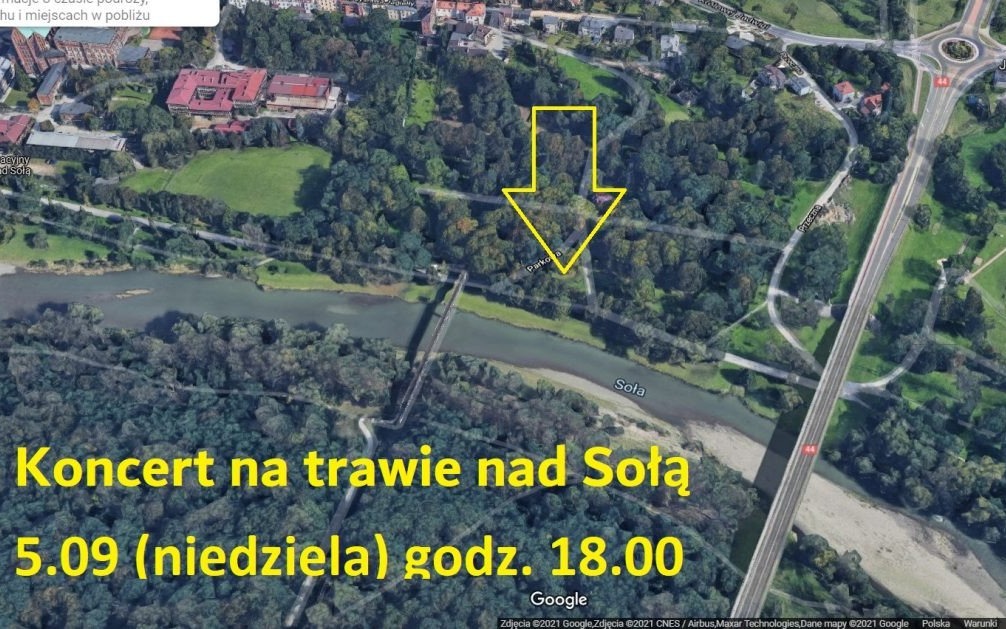 Koncert na trawie na Bulwarach - przy kładce