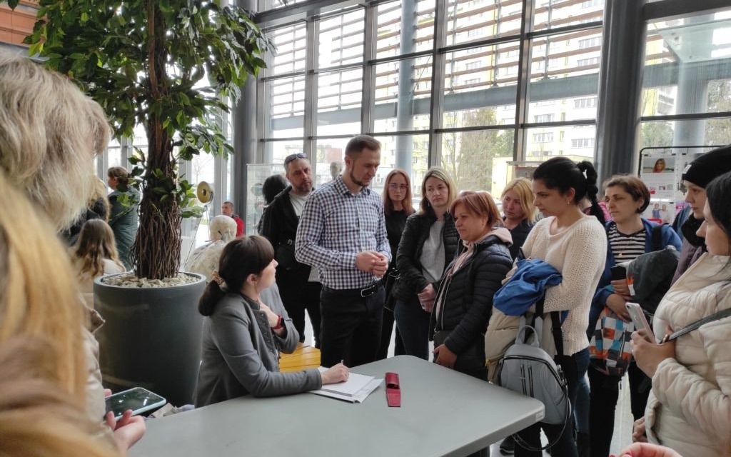 Oświęcim. Pracodawcy przedstawili oferty pracy dla obywateli Ukrainy