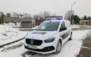 Oświęcim. Mercedesy na testach u strażników miejskich